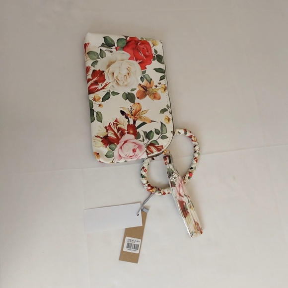 Calin Collection Floral Wristlet/Clutch - Picture 3 of 11